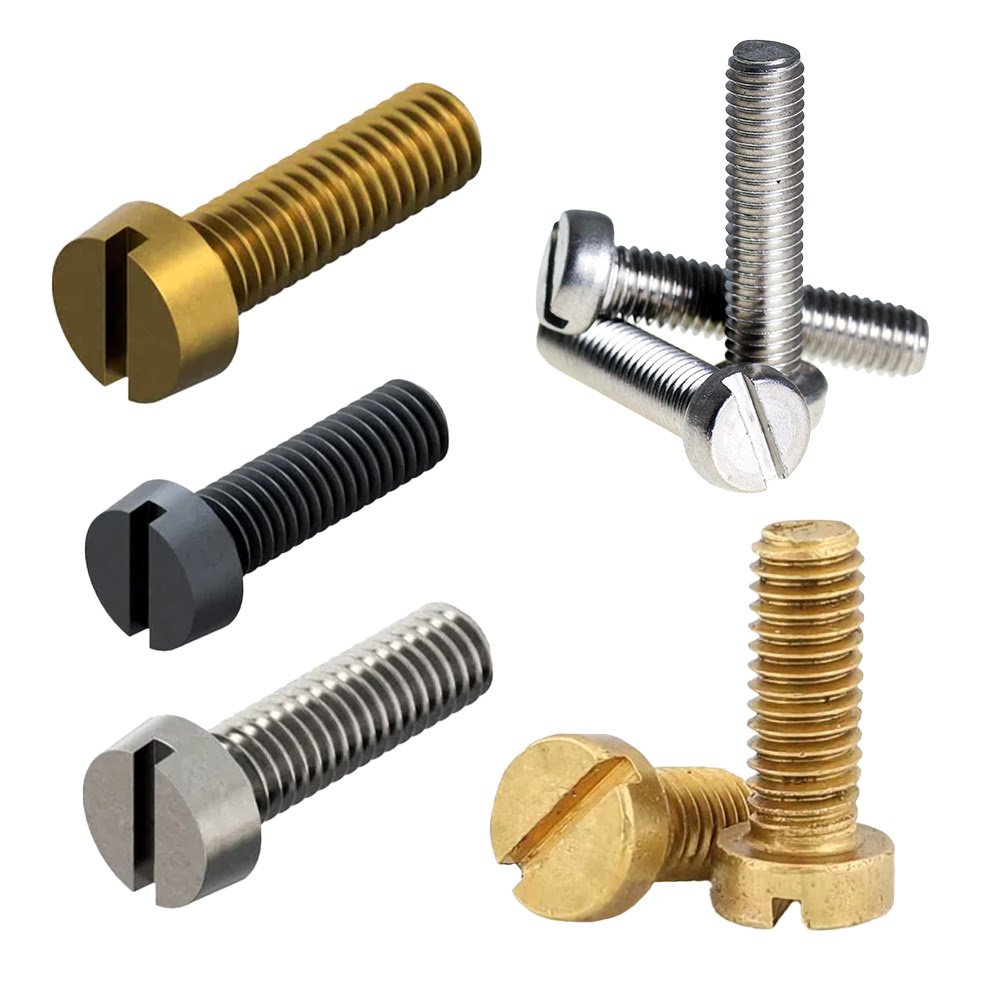 slotted cheese head screw din 84 ISO 1207