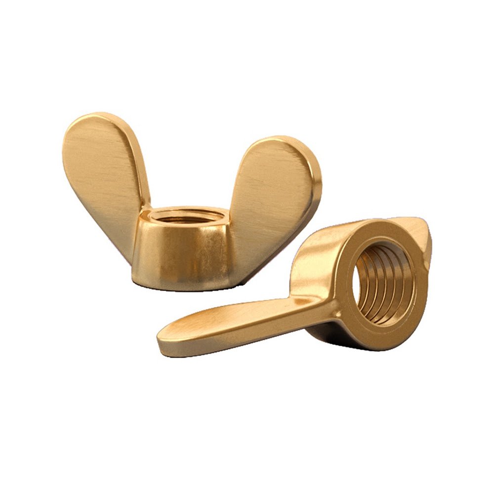 brass wing nuts