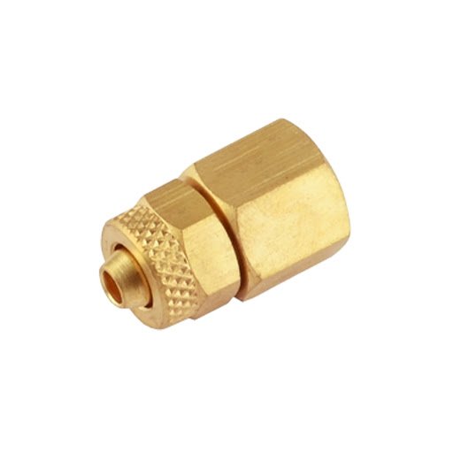 brass PU connector female