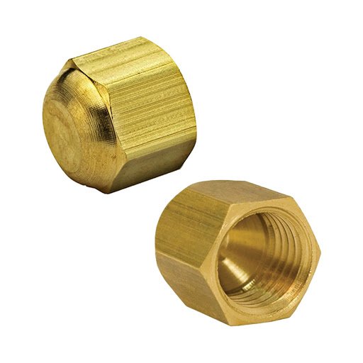 brass flare dead nut