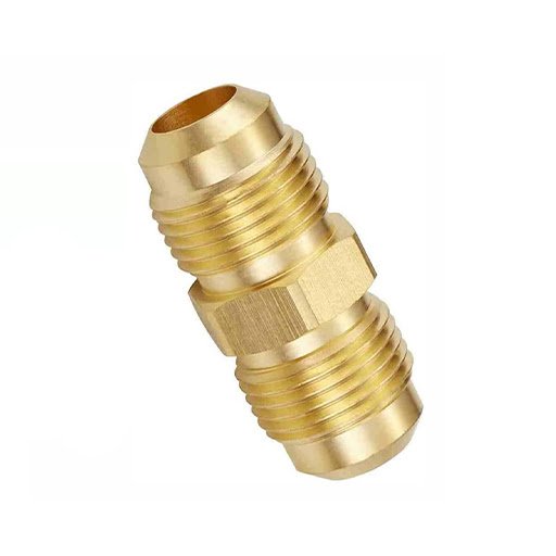 brass flare union