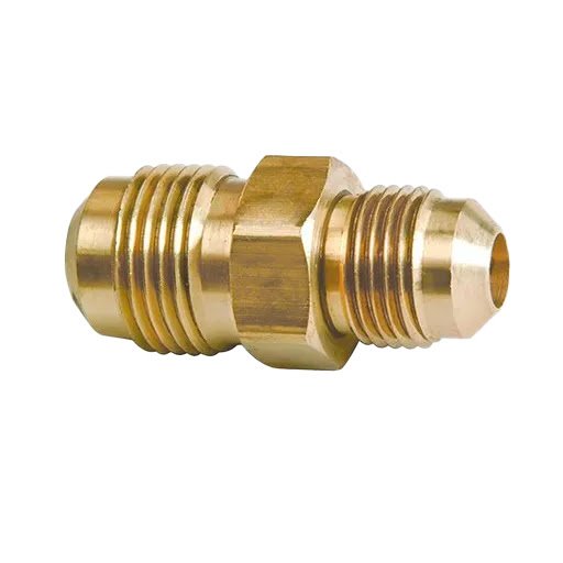 brass flare redusing union