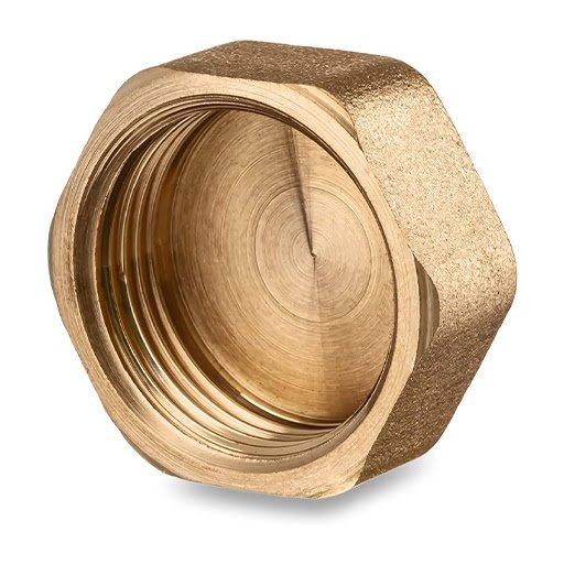brass split valve cap