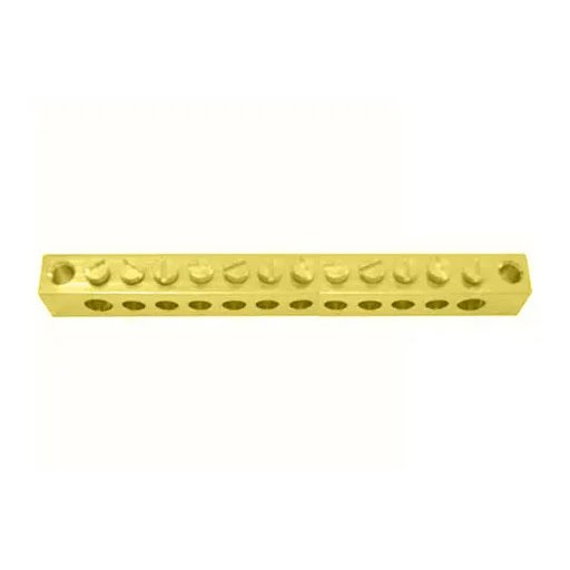12-Way Single Pole Earth Block