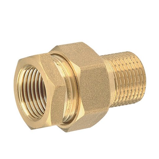 Brass Connector One Way